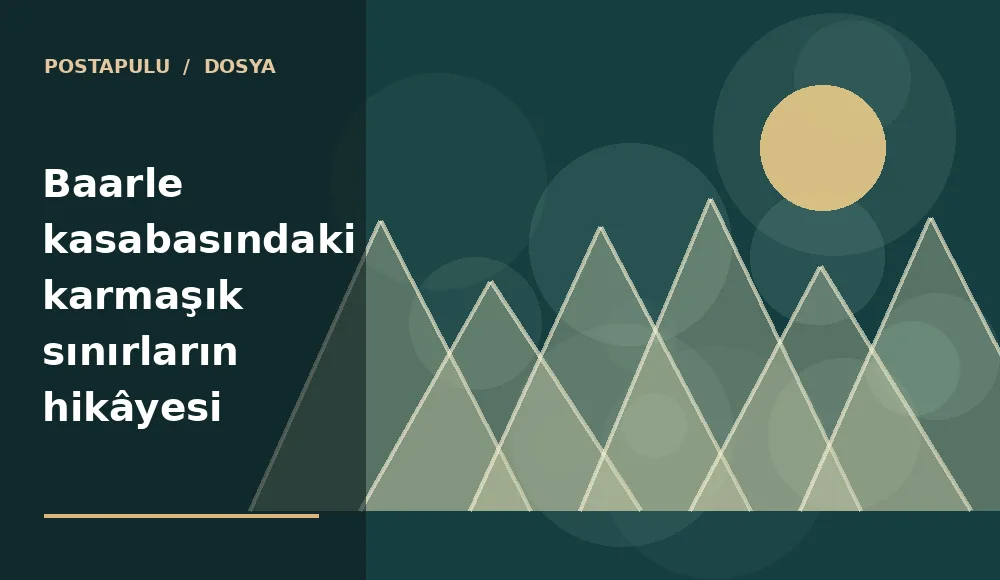 Baarle kasabasındaki karmaşık sınırların hikâyesi