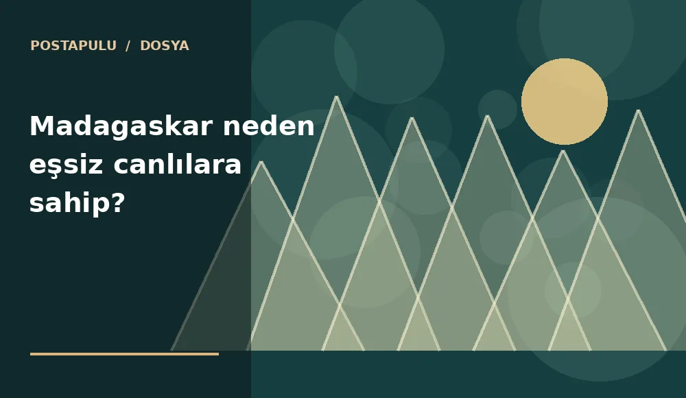 Madagaskar neden eşsiz canlılara sahip?